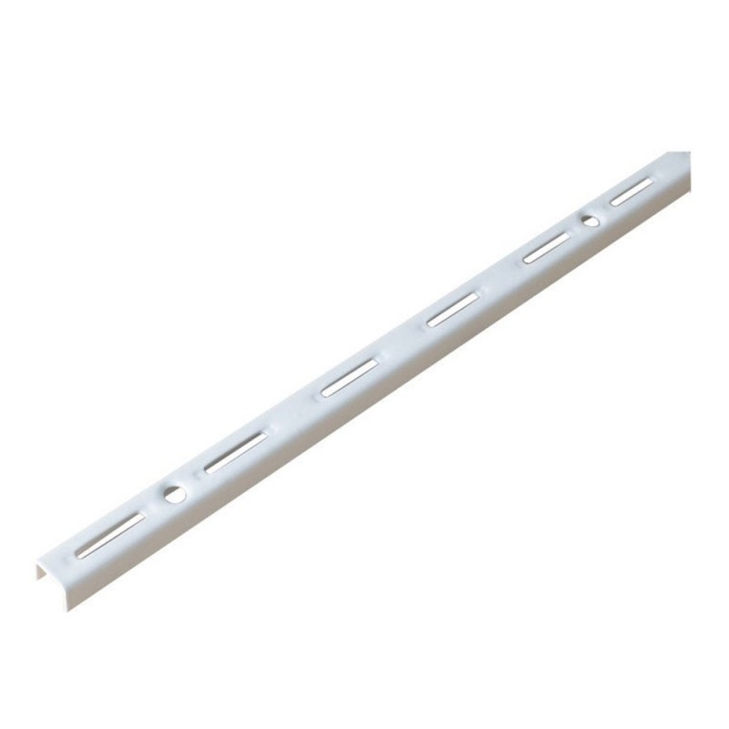 Crémaillère simple E50 250CM blanc