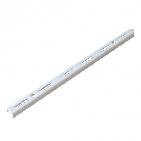 Crémaillère simple E50 250CM blanc