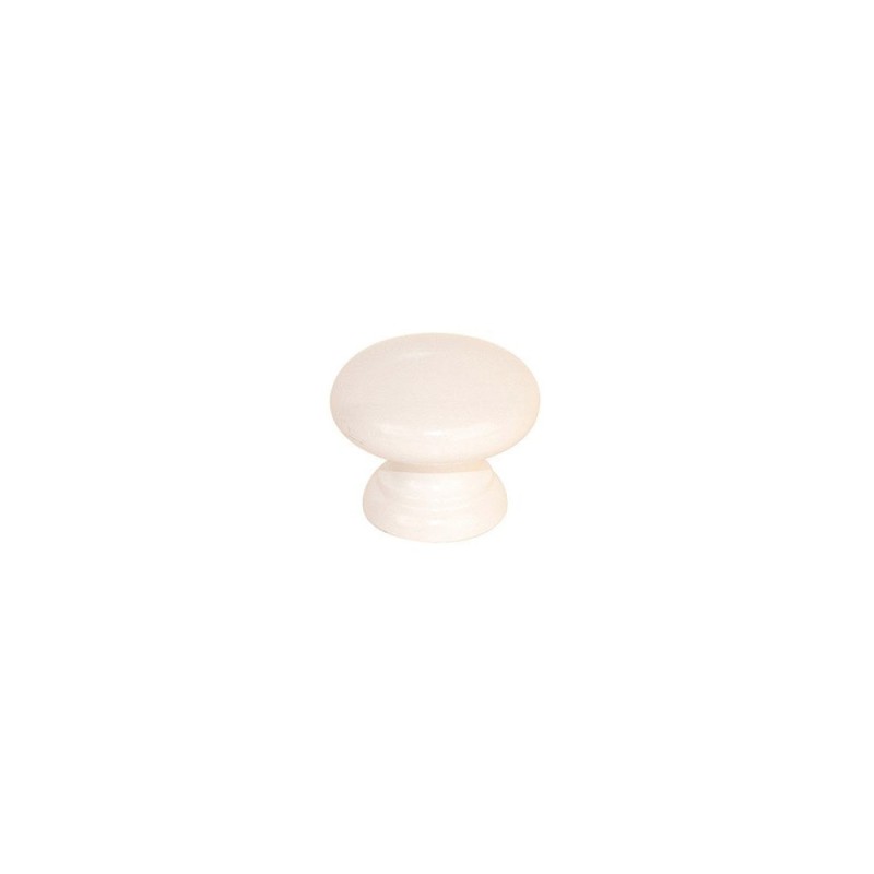 Bouton de meuble Univers Blanc Bois H.45 X L.45 X P.36 Mm