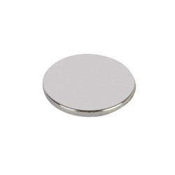 Lot de 4 aimantsFIX-O-MOLL SUKI diam.19 mm argent