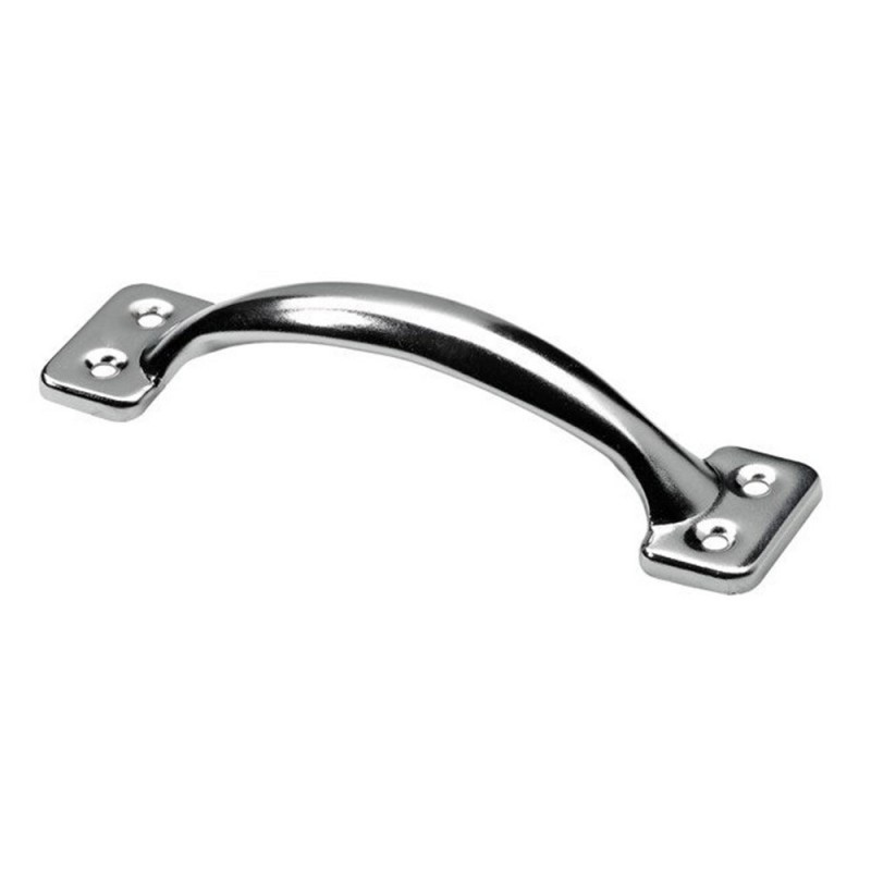 Poignée acier nickelé HETTICH entraxe 108 mm