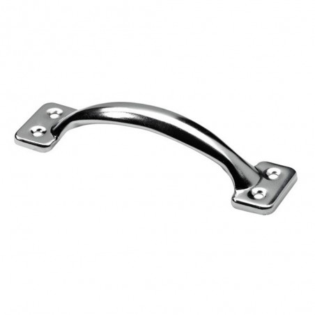 Poignée acier nickelé HETTICH entraxe 108 mm