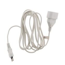 Rallonge électrique ménager HO3VVVF 2 x 0.75 ZENITECH L.5 m