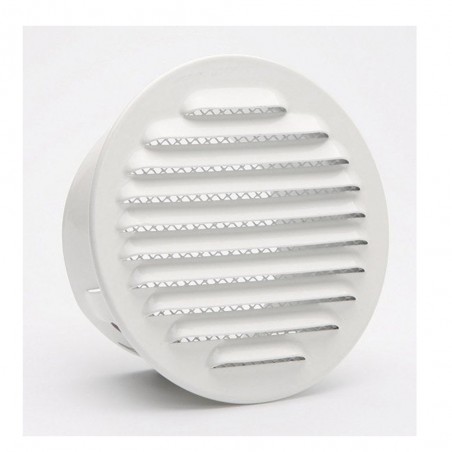 Grille d'aération aluminium laqué Diam.12.5 cm -  - meilleure qualité
