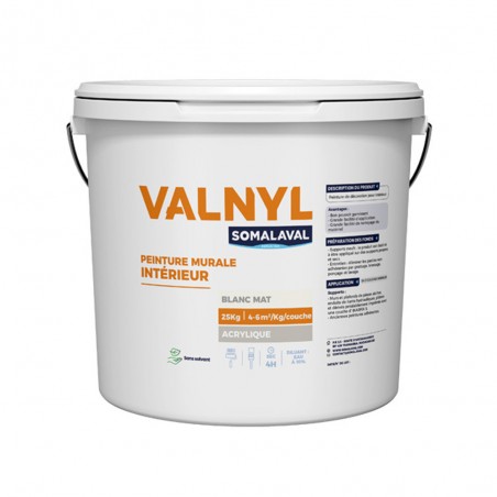 Peinture de façade blanc pour intérieur 25kg -  - meilleure qualité