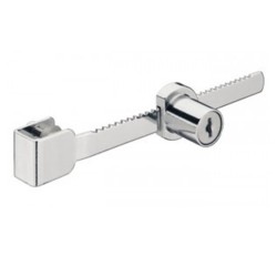 Verrou de porte en verre coulissante