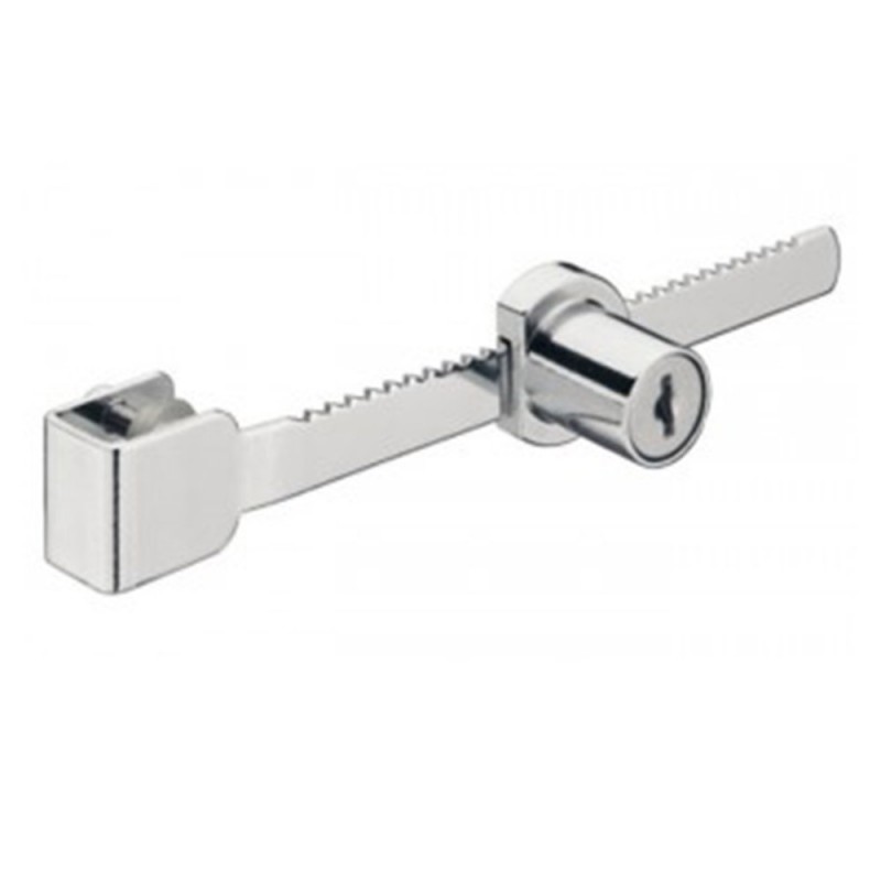 Verrou de porte en verre coulissante