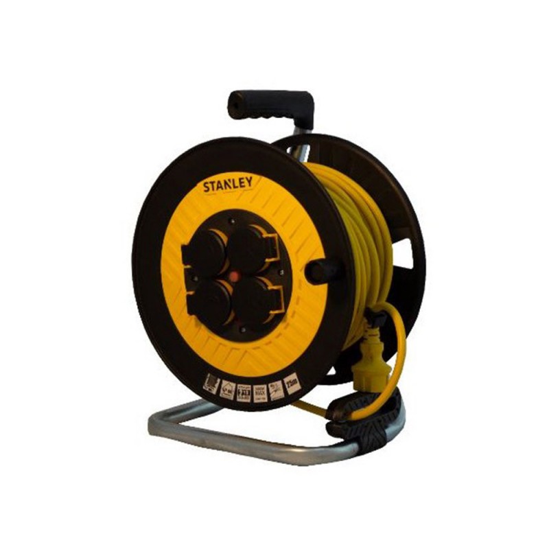 enrouleur de câble 40m IP44 STANLEY