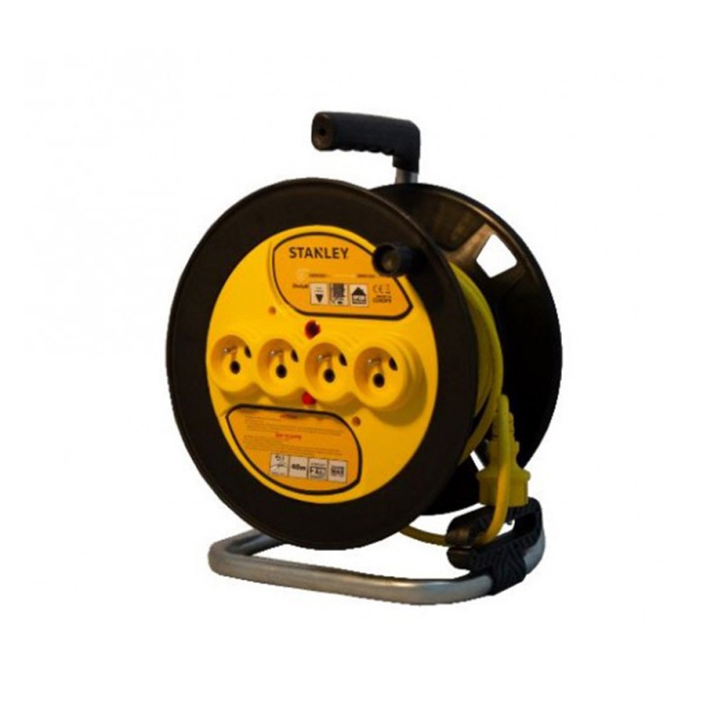 enrouleur de câble 40m IP20 STANLEY