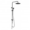 Système de douche double L 960 MM noir PVD