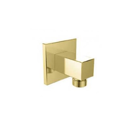 Alimentation murale carré doré PVD