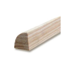 Quart de rond en pin2400x18mm