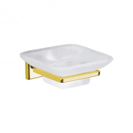 Porte-savon harmony doré PVD -  - meilleure qualité