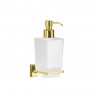 Distributeur de savon liquide mural en verre doré HARMONY -  - meilleure qualité