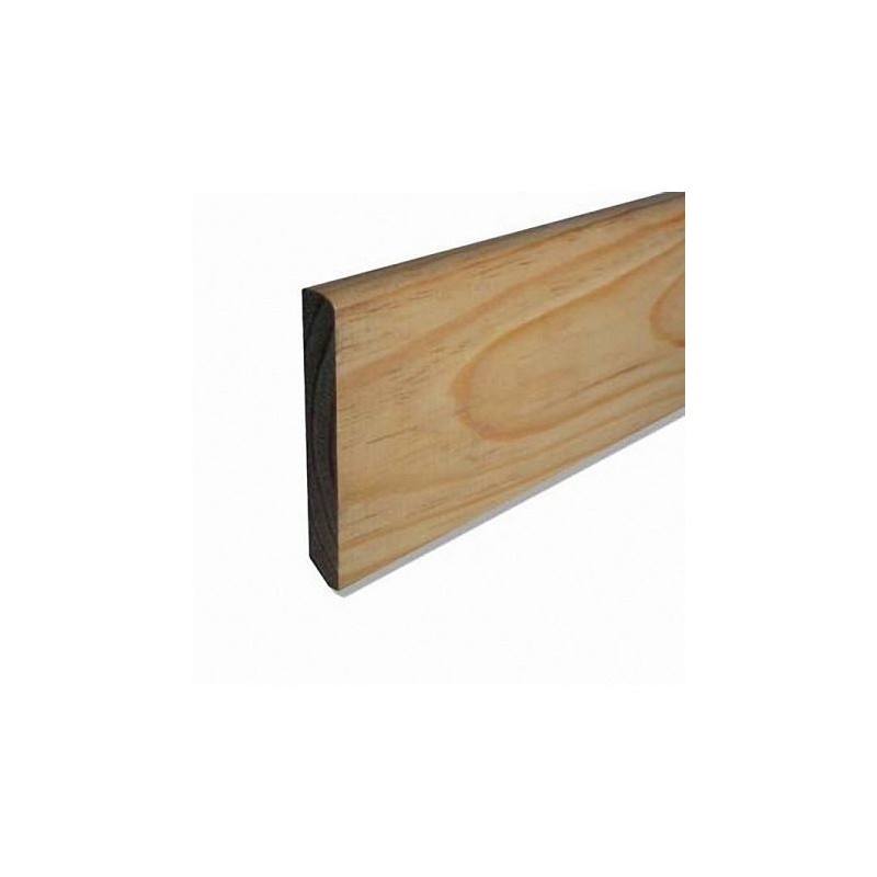 Plinthe en pin rustique 2000x100x10mm