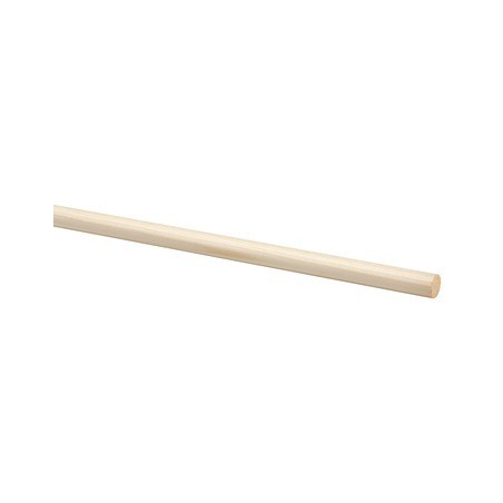 Baton rond exotique blanc 2400x19mm