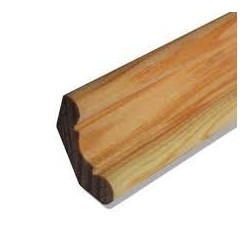 Corniche moderne en pin 2400X23mm