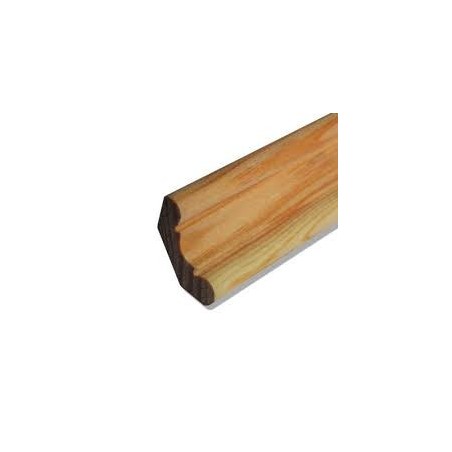 Corniche moderne en pin 2400X23mm