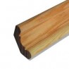 Corniche moderne en pin 2400X23mm