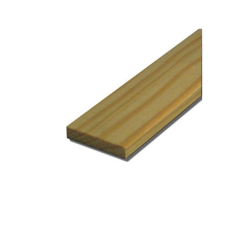 Champlat en pin angle vif 2000X20X5mm