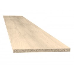 Tablette melaminé 1200x400x18mm acacia crememat