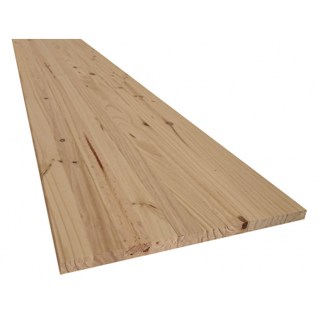 Tablette en pin import 18mm 200X50mm