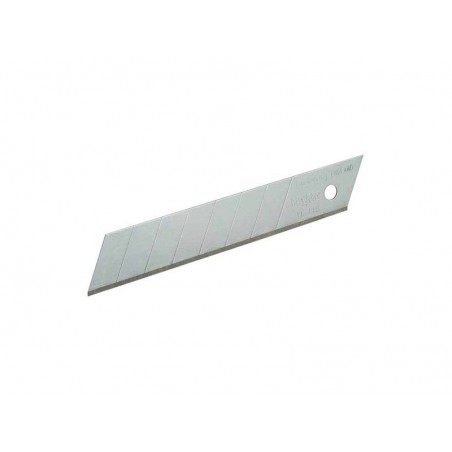 Lot de 10 lames STANLEY 18 mm