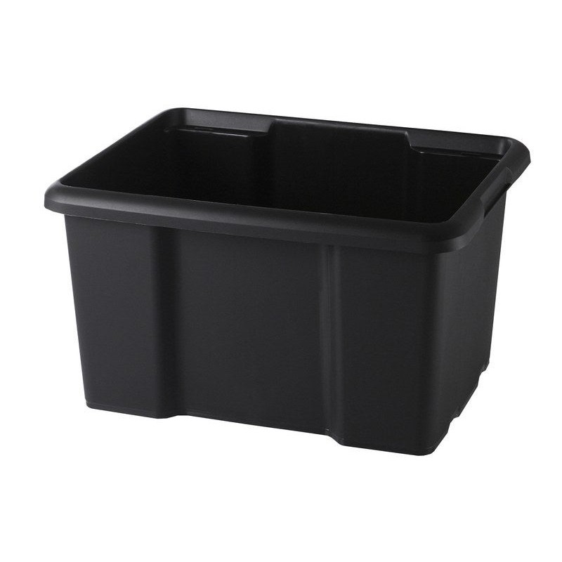 Bac plastique empilable 45L noir