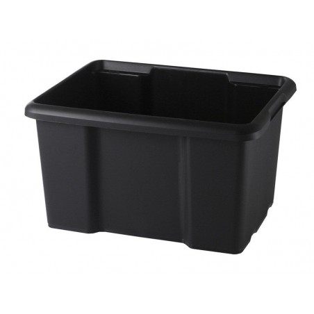 Bac plastique empilable 45L noir