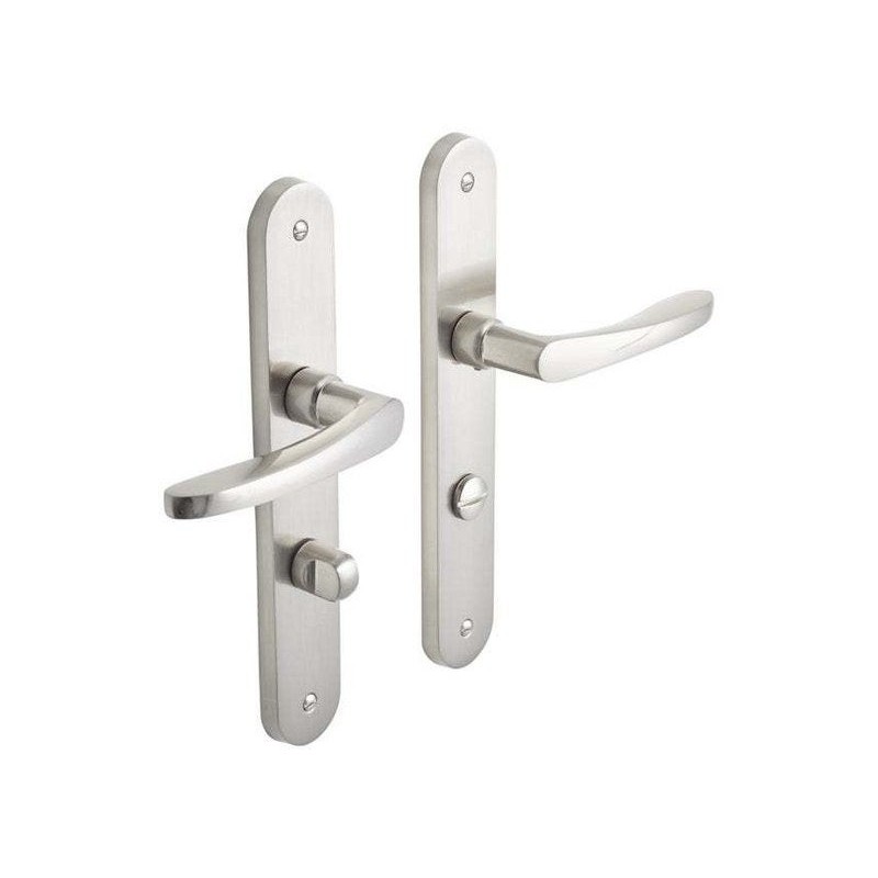 Ensemble de porte louise 195mm condamnation-décondamnation aluminium