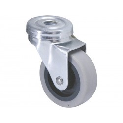 Roulette pivotante à loeil Diam.42 Mm
