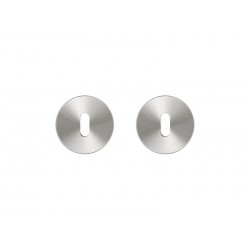 Lot de 2 rosaces L1 INSPIRE nickel satiné trou de clé