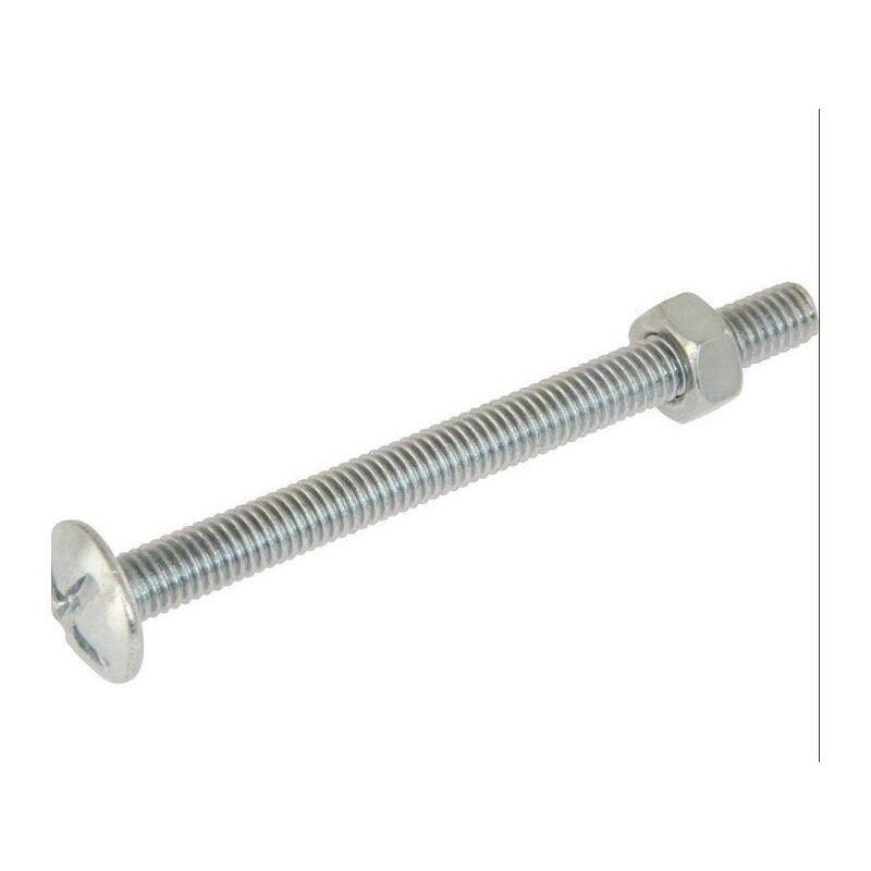 Boulon acier tete ronde phillips SUKI 6 x L.100 mm