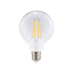 Ampoule led à  filament globe 95 mm E27 75 W blanc neutre LEXMAN