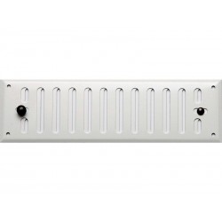 Grille d'aération aluminium laqué L.24 X L.7 Cm -  - meilleure qualité