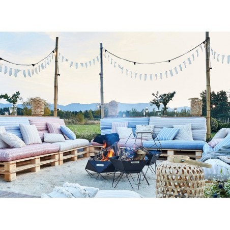 Guirlande extérieure 10 Ampoules B22 Blanc Chaud 500 Lumens Pro 10M Tibelec