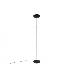 Lampadaire LED droit design métal noir INSPIRE Mirasol 1960lm