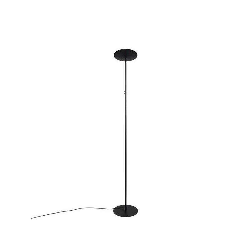 Lampadaire LED droit design métal noir INSPIRE Mirasol 1960lm