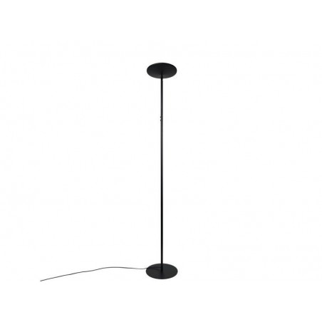 Lampadaire LED droit design métal noir INSPIRE Mirasol 1960lm