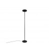 Lampadaire LED droit design métal noir INSPIRE Mirasol 1960lm