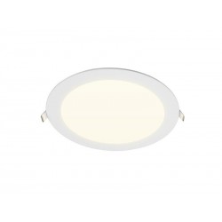 Spot encastrable led intégrée IP44 rond Diam. 225 cm INSPIRE blanc