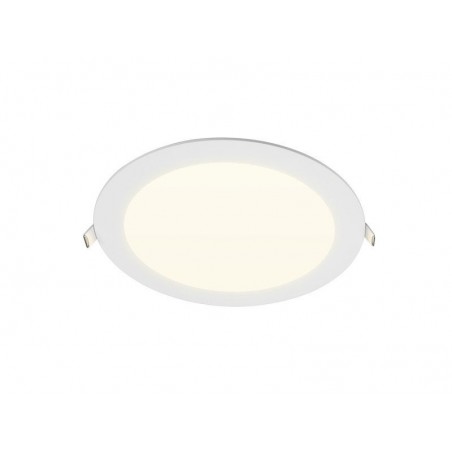 Spot encastrable led intégrée IP44 rond Diam. 225 cm INSPIRE blanc