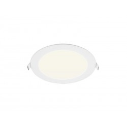 Spot encastrable led intégrée IP44 rond Diam. 17 cm INSPIRE blanc