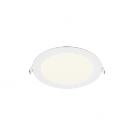 Spot encastrable led intégrée IP44 rond Diam. 17 cm INSPIRE blanc