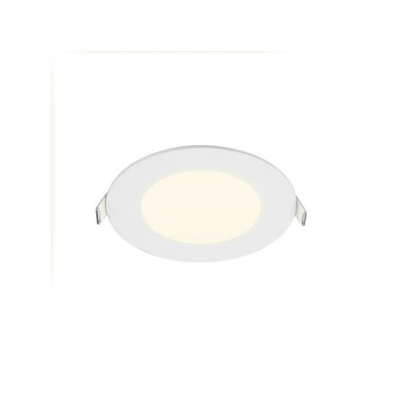 Spot encastrable led intégrée EXTRAFLAT IP44 rond Diam. 12 cm INSPIRE blanc