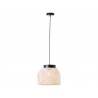 Suspension bambou INSPIRE Ninon diam.35 cm noir