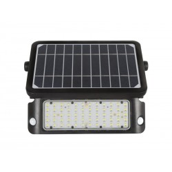 Projecteur extérieur solaire ZUZO détection 1200 lumens noir INSPIRE