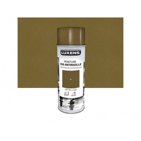 Peinture aérosol doré métallisé 0