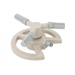 Arroseur circulaire JARDIBRIC 3 bras sur embase DG 8104