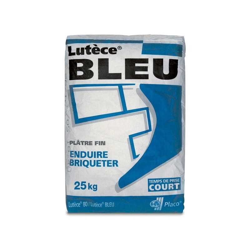 Plâtre lutèce bleu SEMIN 25 kg